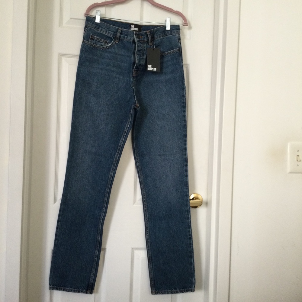 The Kooples Classic Blue Denim Jeans NWT